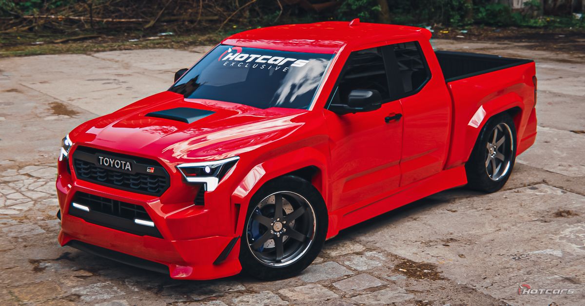 Our 2024 Toyota GR XRunner Render Has The Ford F150 Raptor In