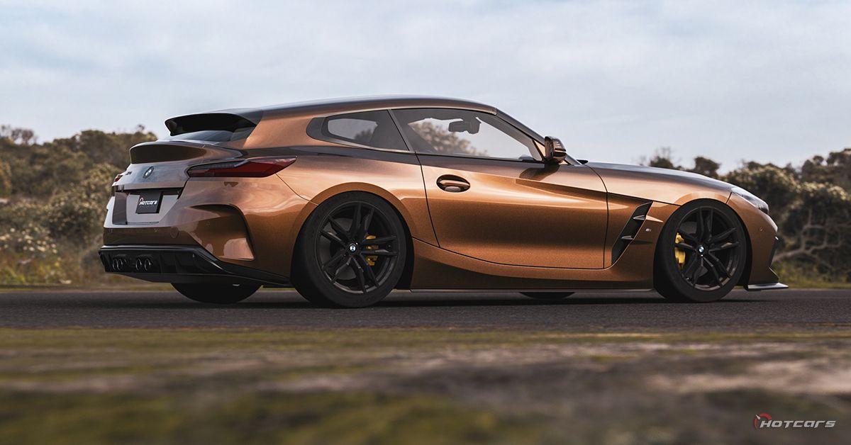 2024 BMW Z4 M Coupe, rear quarter view