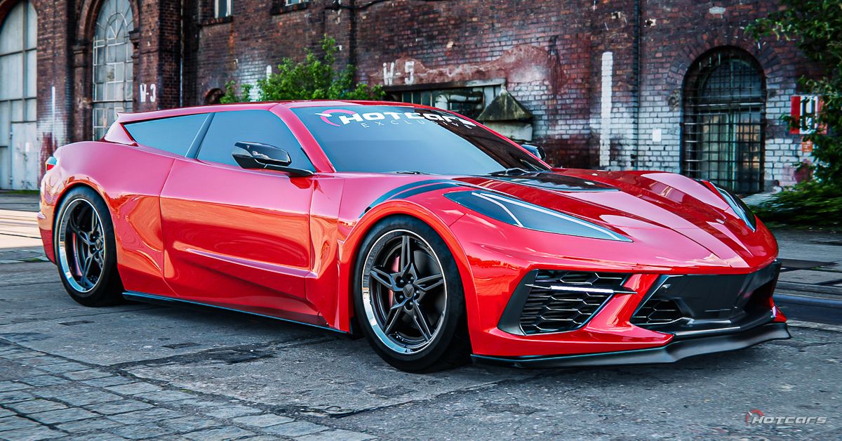 Front-Engined C8 Chevrolet Corvette Shooting Brake Concept