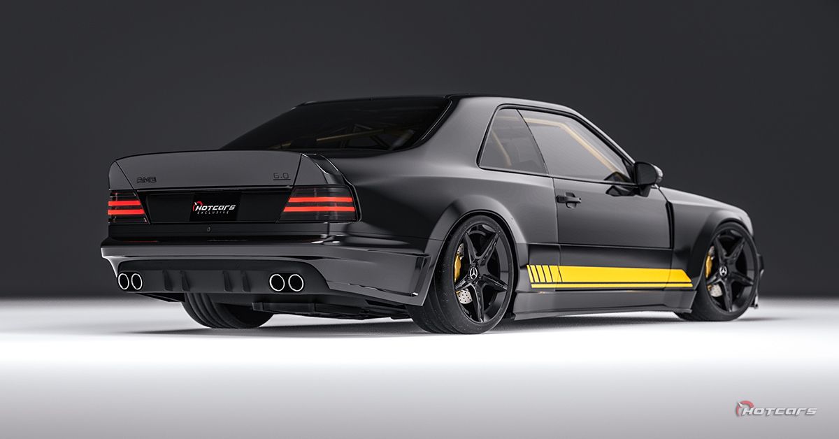 Moderno Mercedes-Benz AMG Hammer, vista lateral traseira