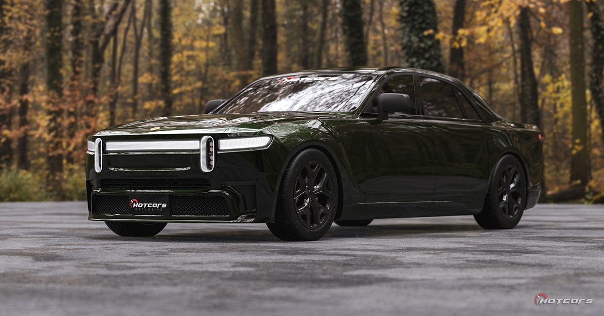 Our Rivian Sedan Render Could Foreshadow A Powerful Electric Future ...