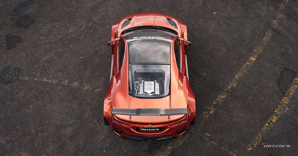 Our Toyota Camry MidEngine V8 Sports Car Render Is The Camry You Never