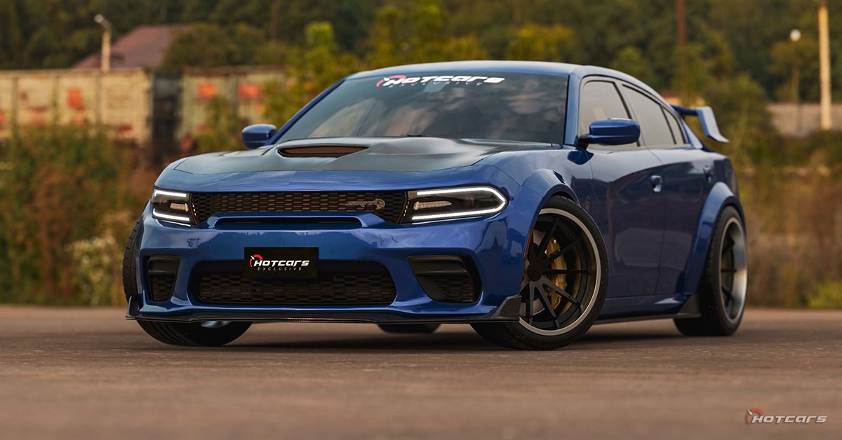HotCars Car Renders Dodge Charger Hot Hatch Front View