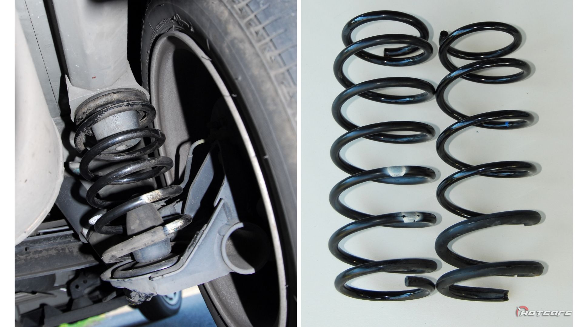 Molas traseiras Matiz no Honda Insight