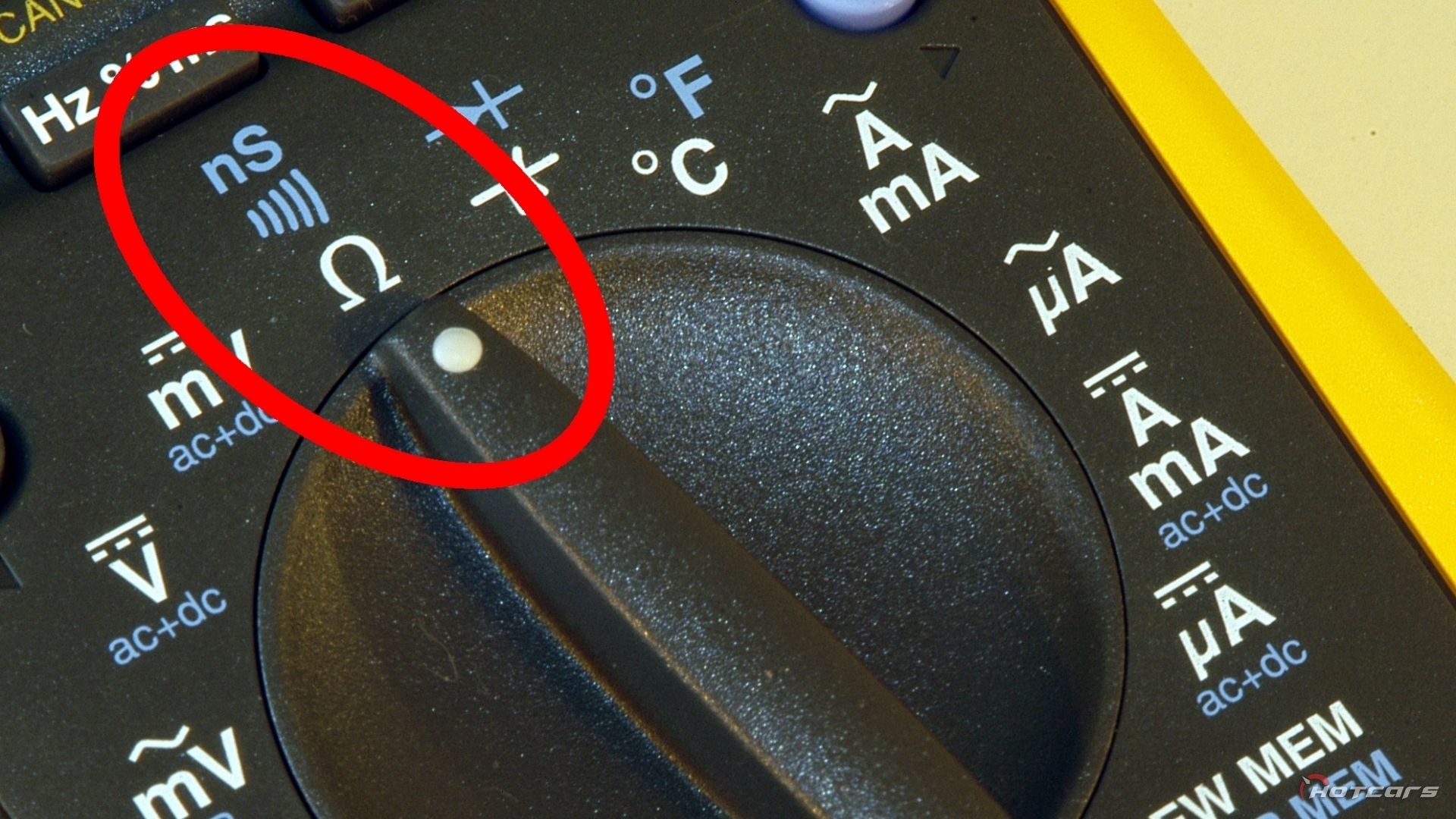 Configurando um multímetro para ohms