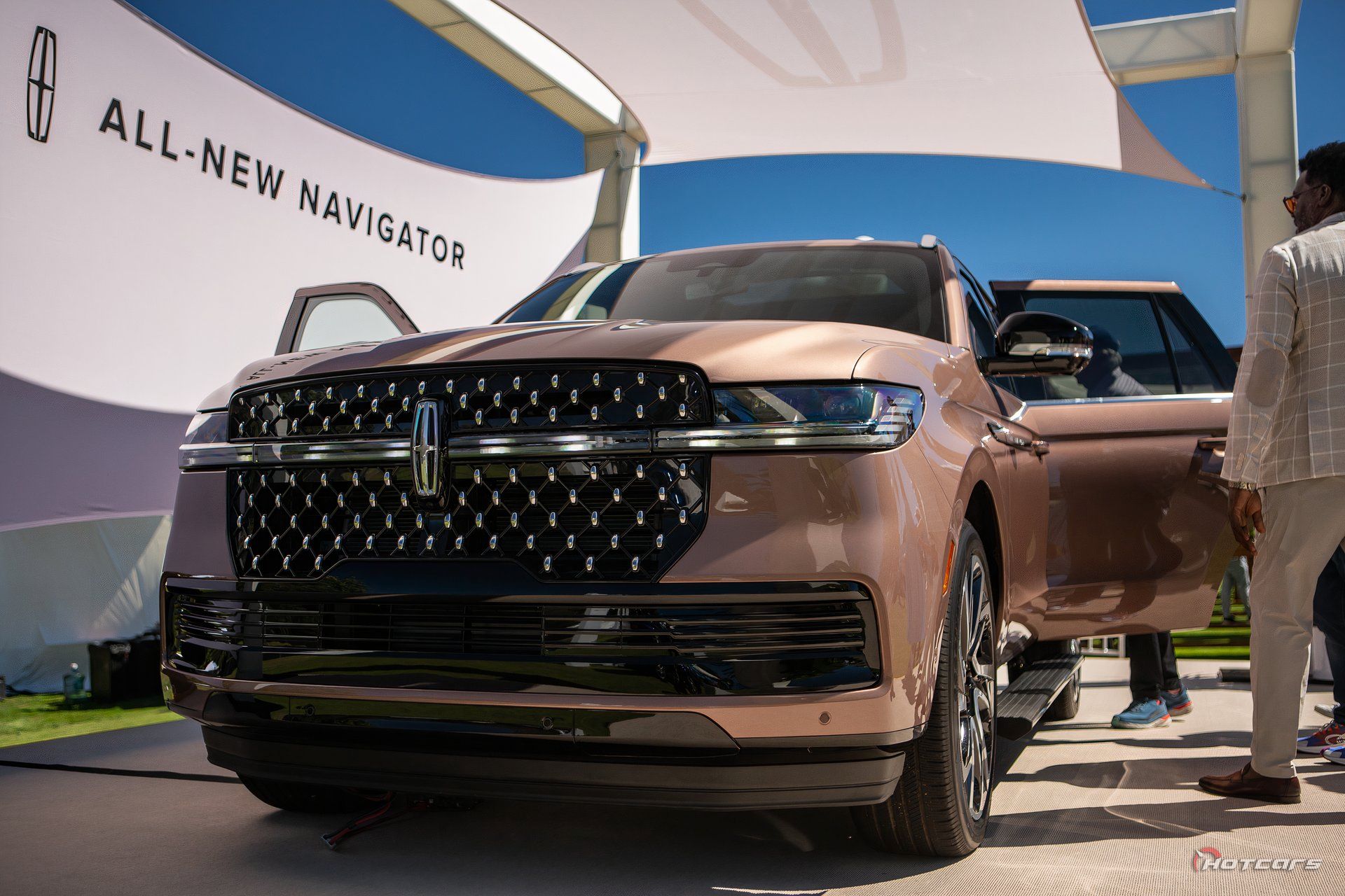 Frente do Lincoln Navigator 2025
