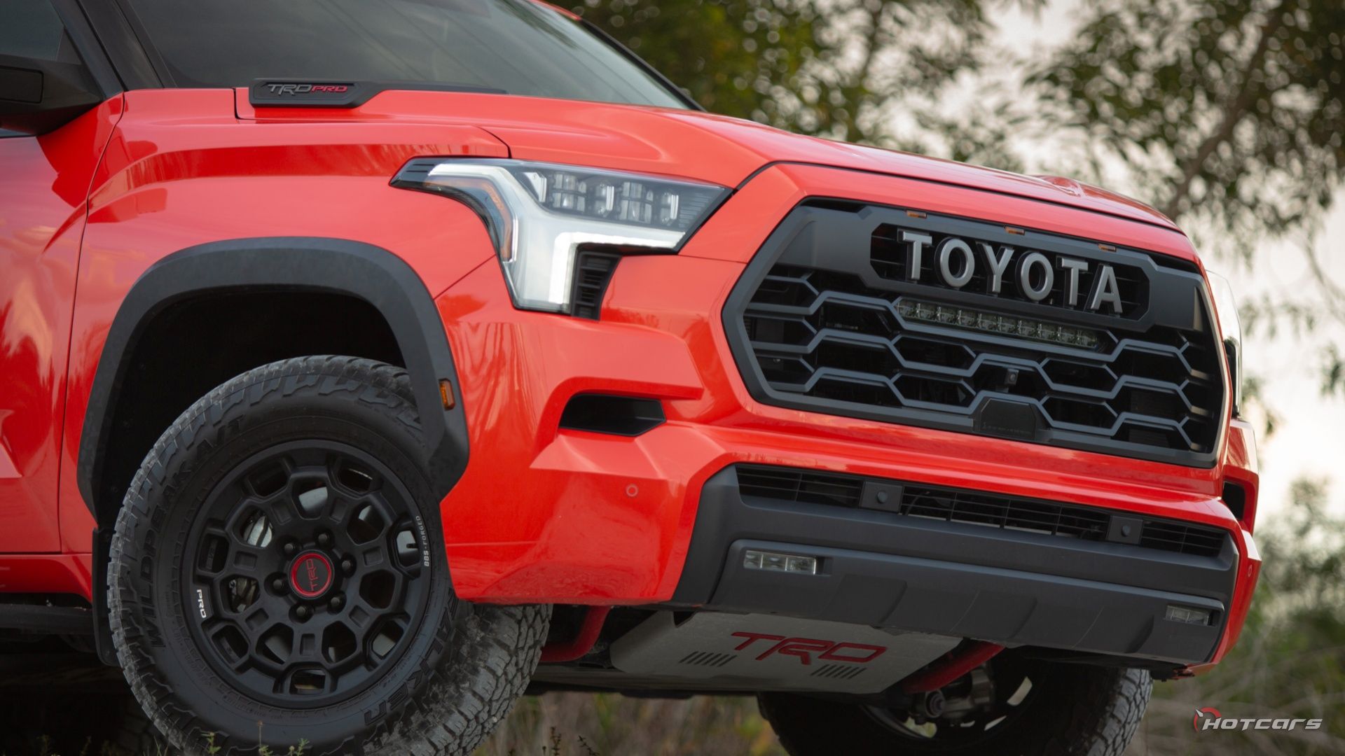 Grade frontal do Toyota Sequoia TRD Pro 2023