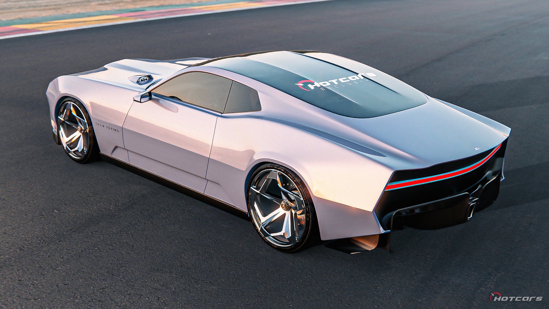 This Ford Gran Torino Sport Concept Could Take On The Dodge Charger SRT ...